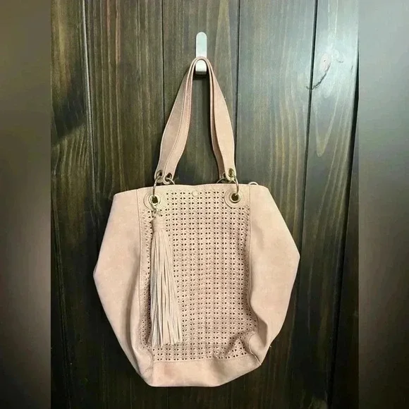 Steve Madden Large Perforated Tote - Picture 2 of 3